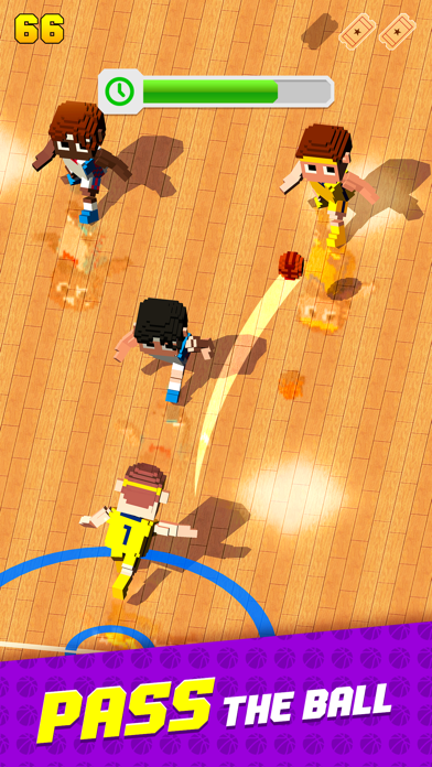 Blocky Basketball Fre... screenshot1