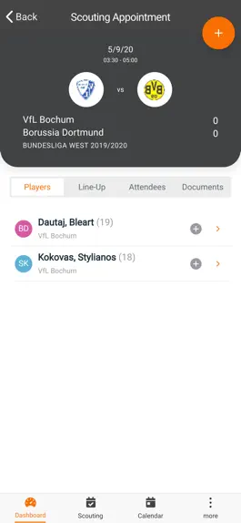 Game screenshot SoccerLAB Scout apk