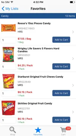 OfficeShopper Mobile Commerce screenshot 2