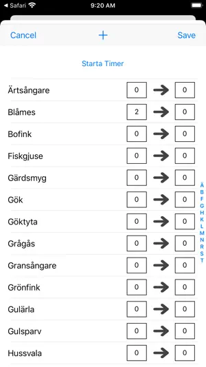 Fågelkalendern screenshot 2