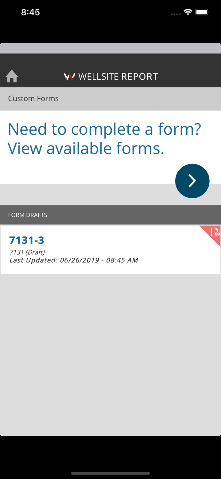 Wellsite Report screenshot 6