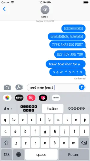 New Fonts for iPhone screenshot 2