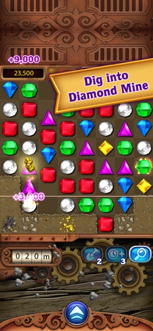 Bejeweled 2 para iPhone, jogo grátis na App Store