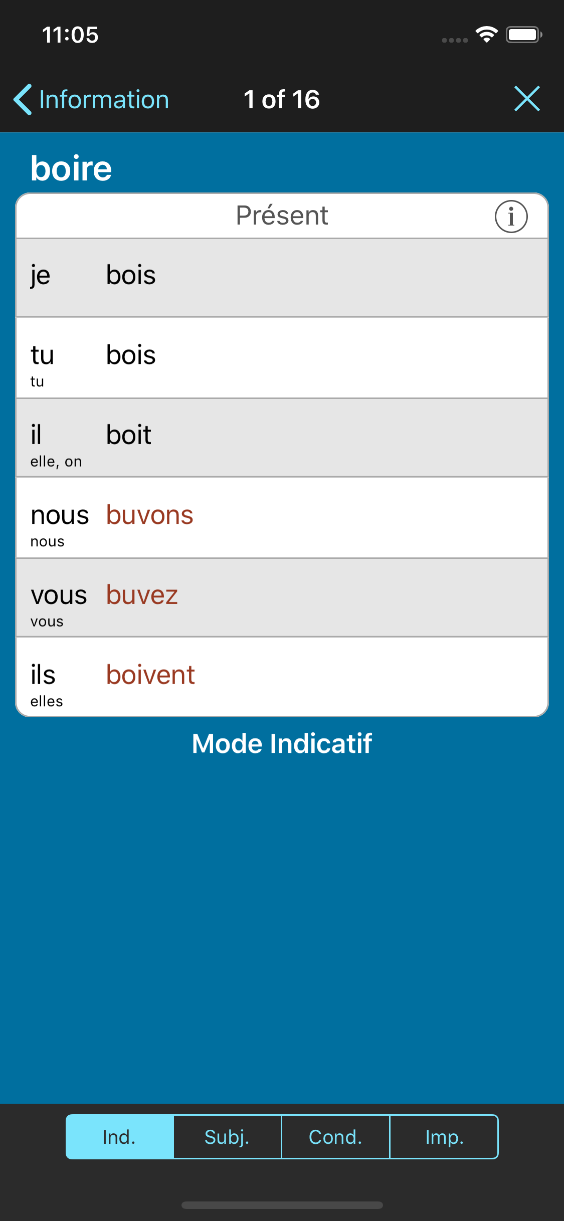 French Verbs & Conjugation L