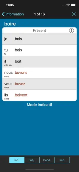 Game screenshot French Verbs & Conjugation L hack