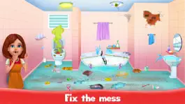 Game screenshot Большая очистка дома и стирка apk