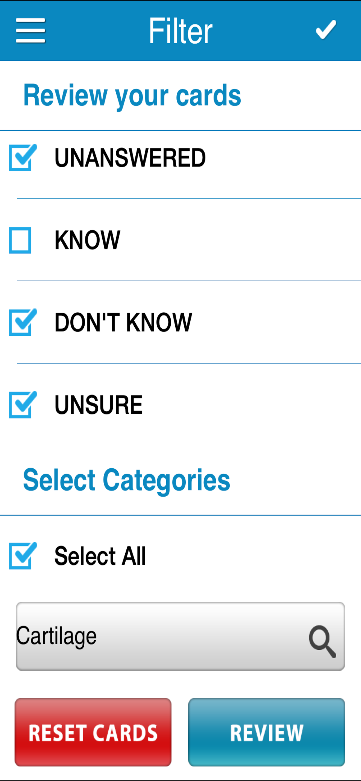 USMLE Anatomy Cram Cards screenshot 7