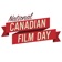 Canadian Film Day Stickers app icon - Stickers app for iPhone