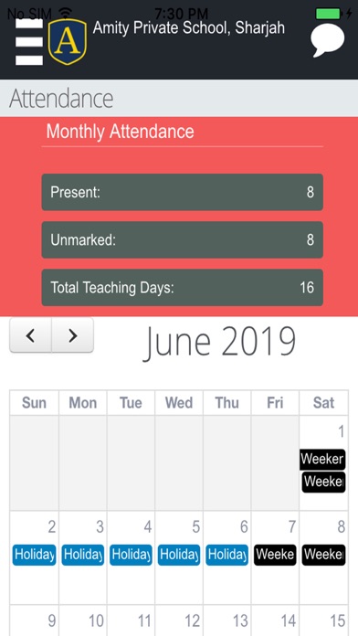 Amity Private School, Sharjah Screenshot