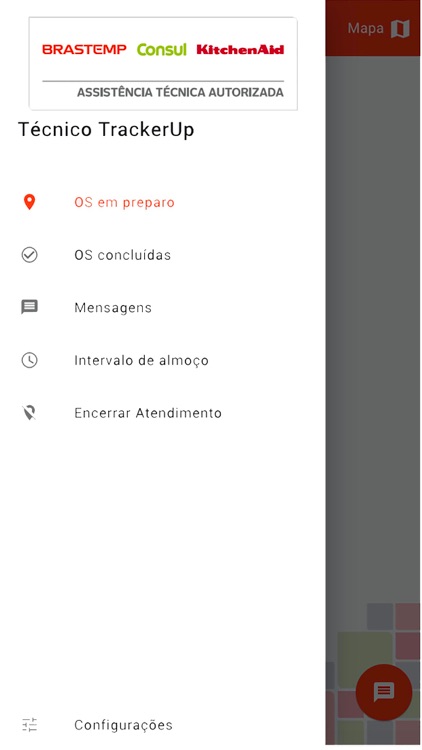 TrackerUp Assistência Treina