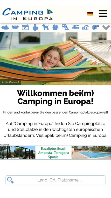 Camping in Europa 2020