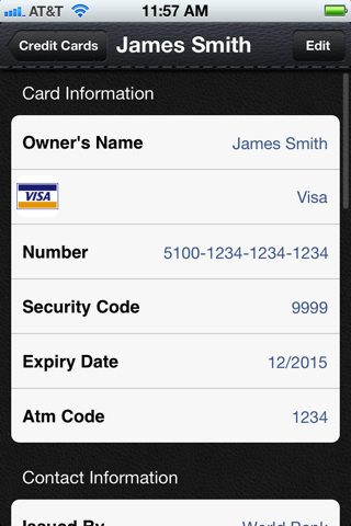 Password Safe - iPassSafe screenshot 3