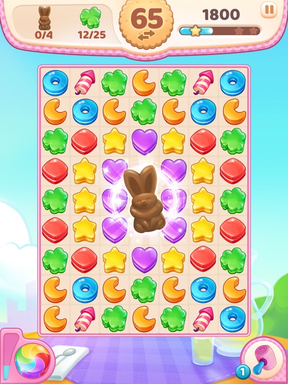 Cookie Rush - Match Adventureのおすすめ画像1