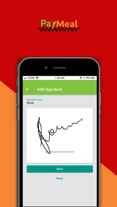 Screenshot #3 pour PayMeal Driver