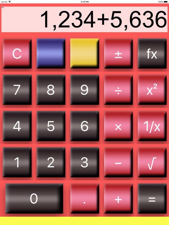 tripleCalculator iPad screenshot 4 - Business app