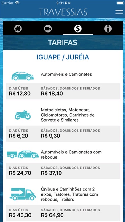 AppTravessias screenshot-3