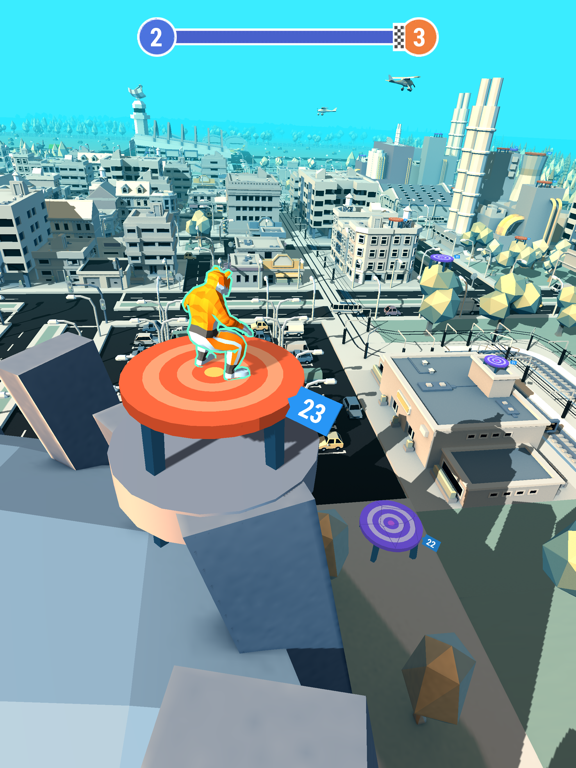 Screenshot #4 pour Jump City 3D!