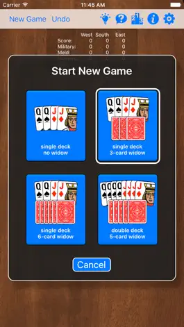 Game screenshot Cutthroat Pinochle+ hack