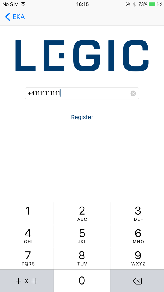 #1. LEGIC EKA (iOS) 由: LEGIC Identsystems AG