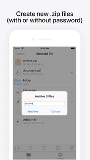 zip & rar iphone screenshot 4