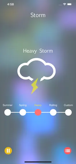 Game screenshot Storm Rain Sounds hack