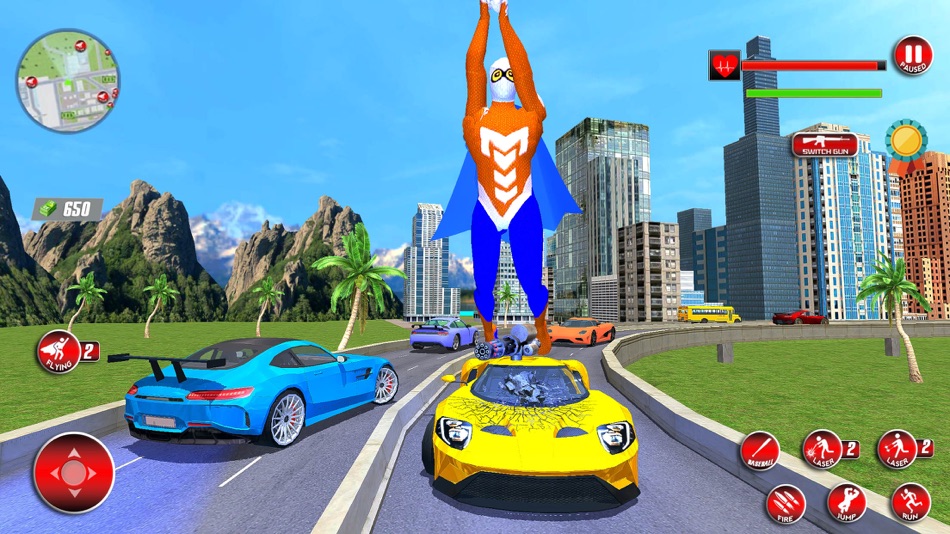 Super Spider City Flying Hero - 1.3 - (iOS)