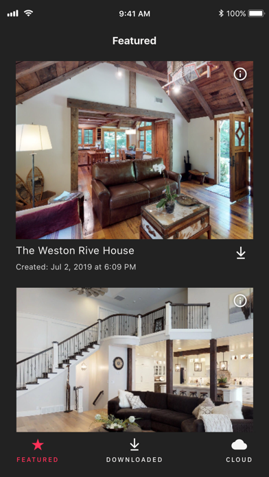 Screenshot #1 pour Matterport 3D Showcase