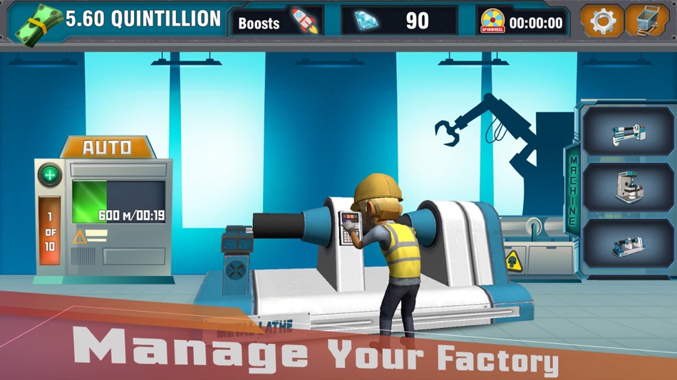 #3. Factory Tycoon : Idle Clicker (iOS) 由: Sagar Daingade