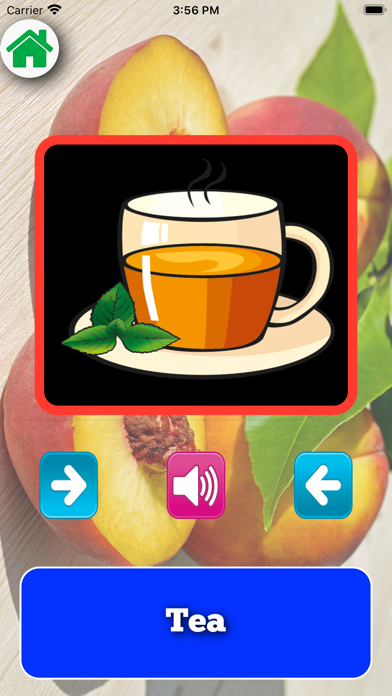 Screenshot #3 pour Food Flash Cards Quiz