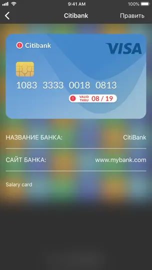 Скриншот SafePin Lite на iPhone 5