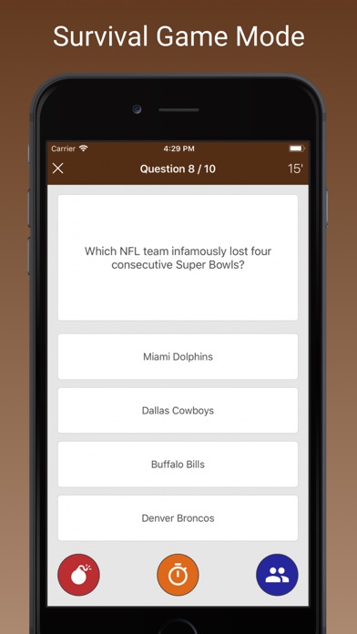Fan Quiz for NFL Screenshot