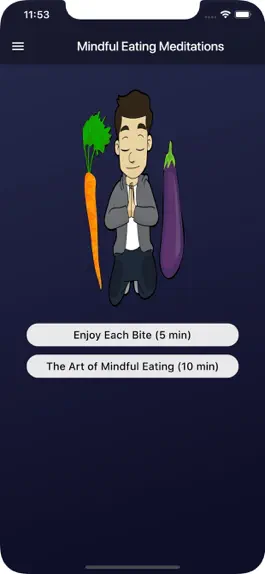 Game screenshot Mindful Eating Meditations mod apk