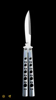 butterfly knife iphone screenshot 1