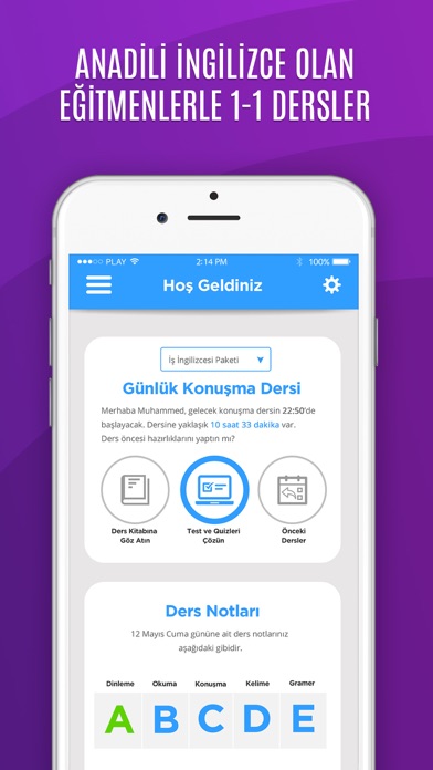 How to cancel & delete Konuşarak Öğren - İngilizce from iphone & ipad 4