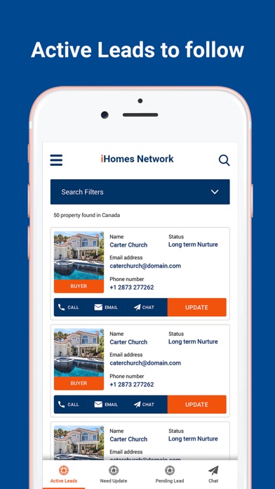 iHomes Network iPhone screenshot 3 - Business app