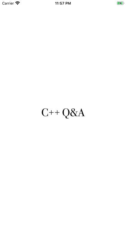 C++ Q&A