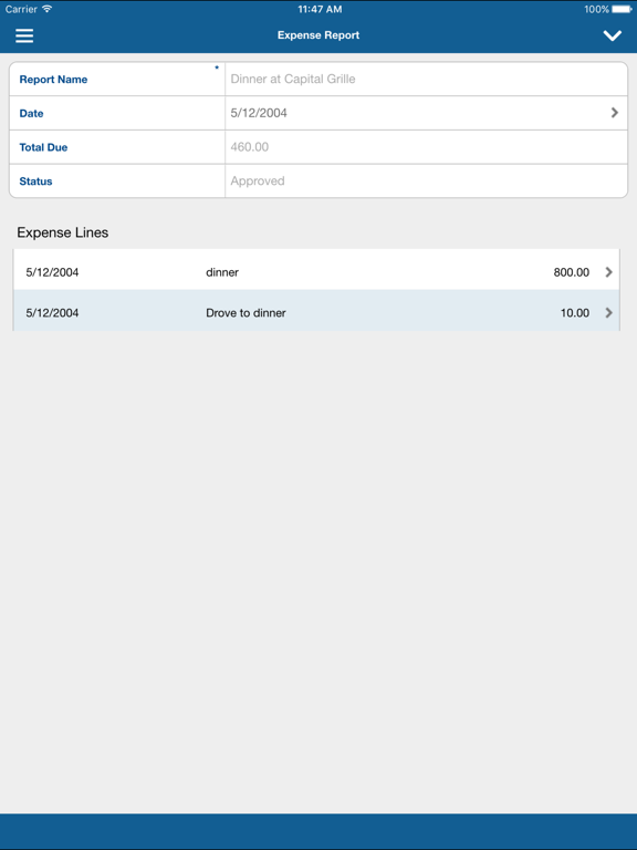 Screenshot #6 pour Deltek Vision Time & Expense