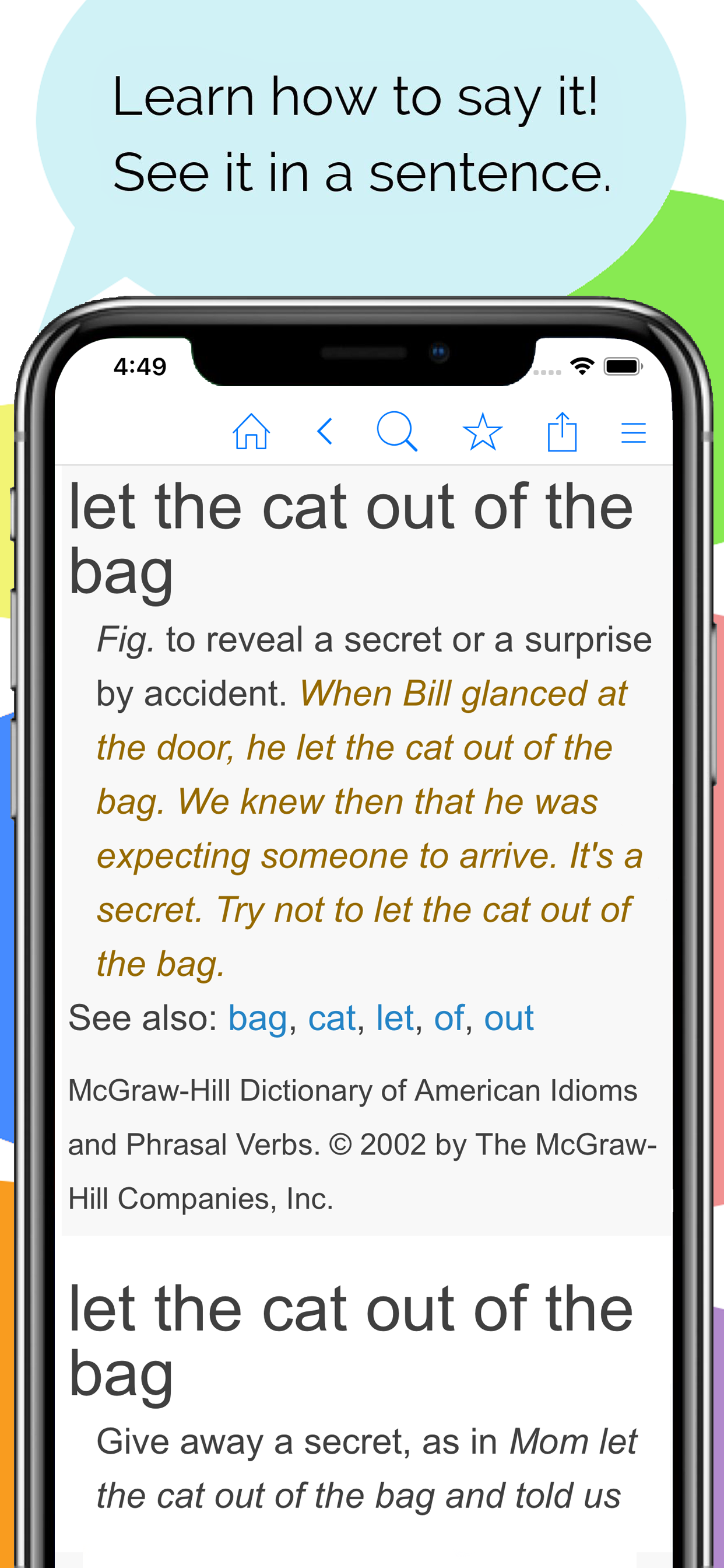 Idioms and Slang Dictionary