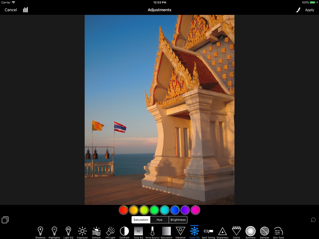 iPad screenshot