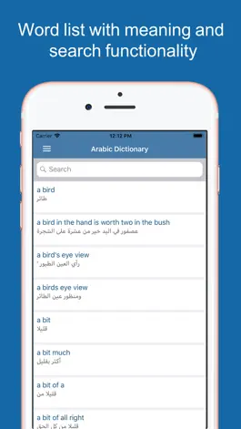 Game screenshot Arabic Dictionary & Translator apk