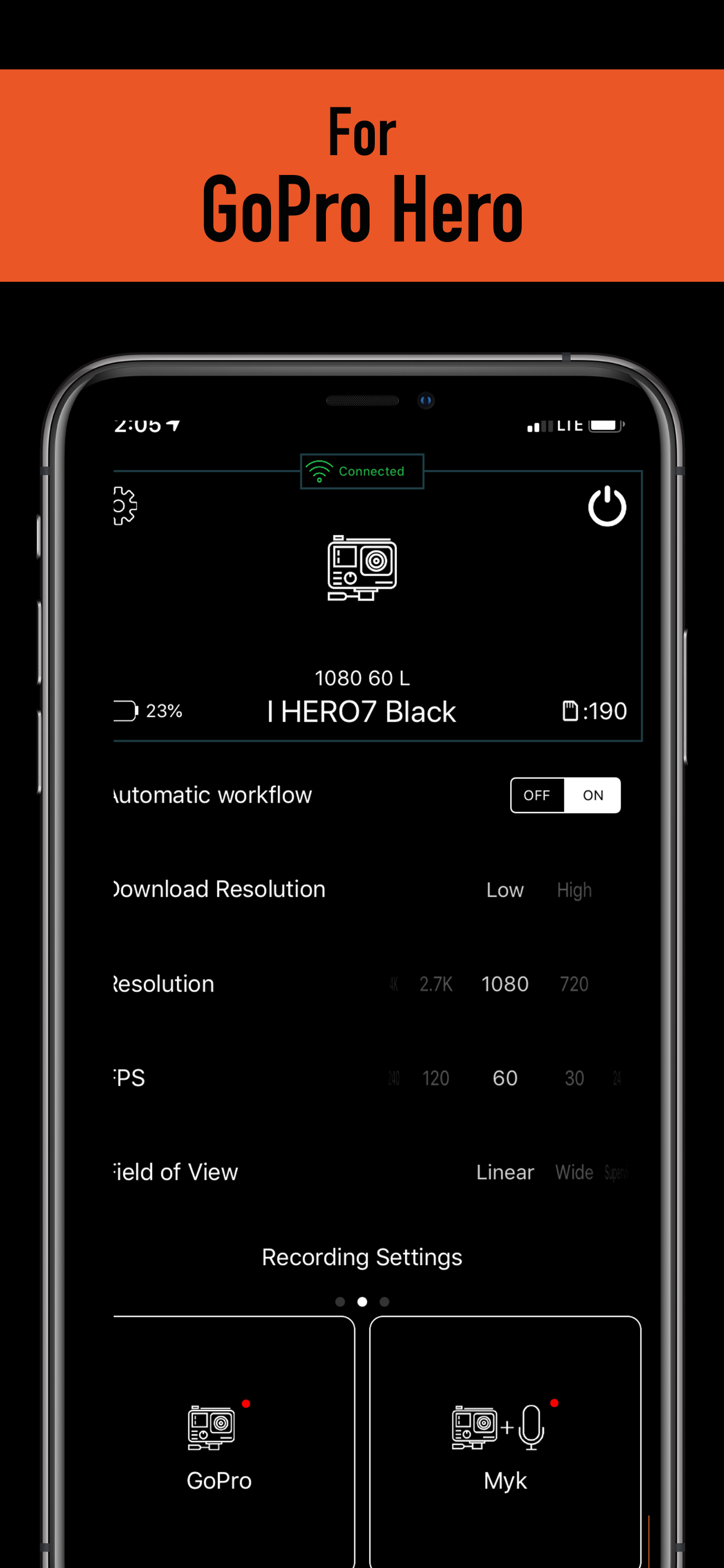 Myk - for GoPro Video Editing