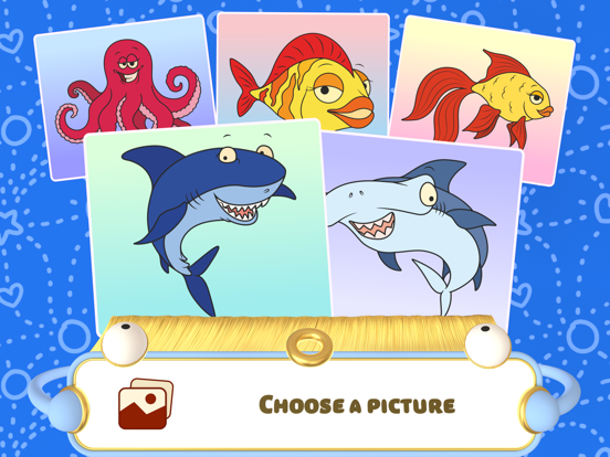 Dot to Dot - Ocean iPad screenshot 1 - Games app