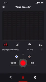 voice recorder - voz iphone screenshot 3