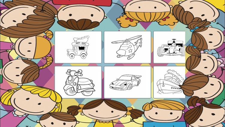 Cars coloring book to paint screenshot-5