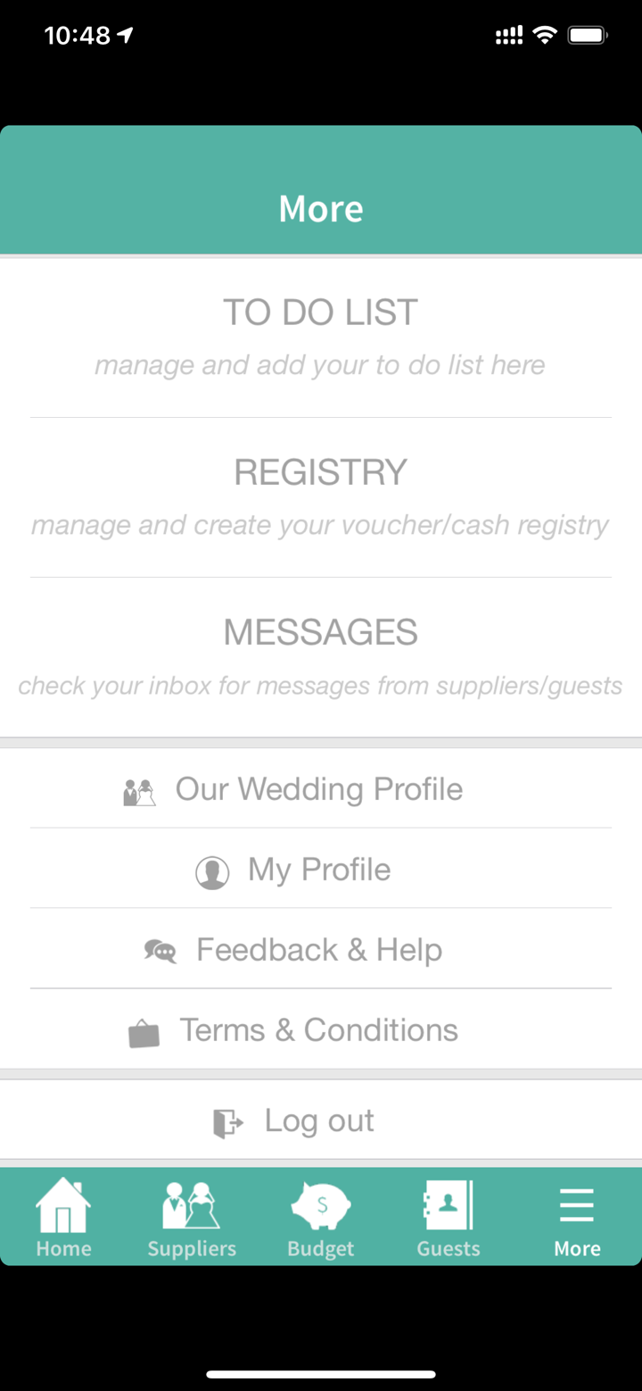 AppyEverAfter Wedding Planning screenshot 2