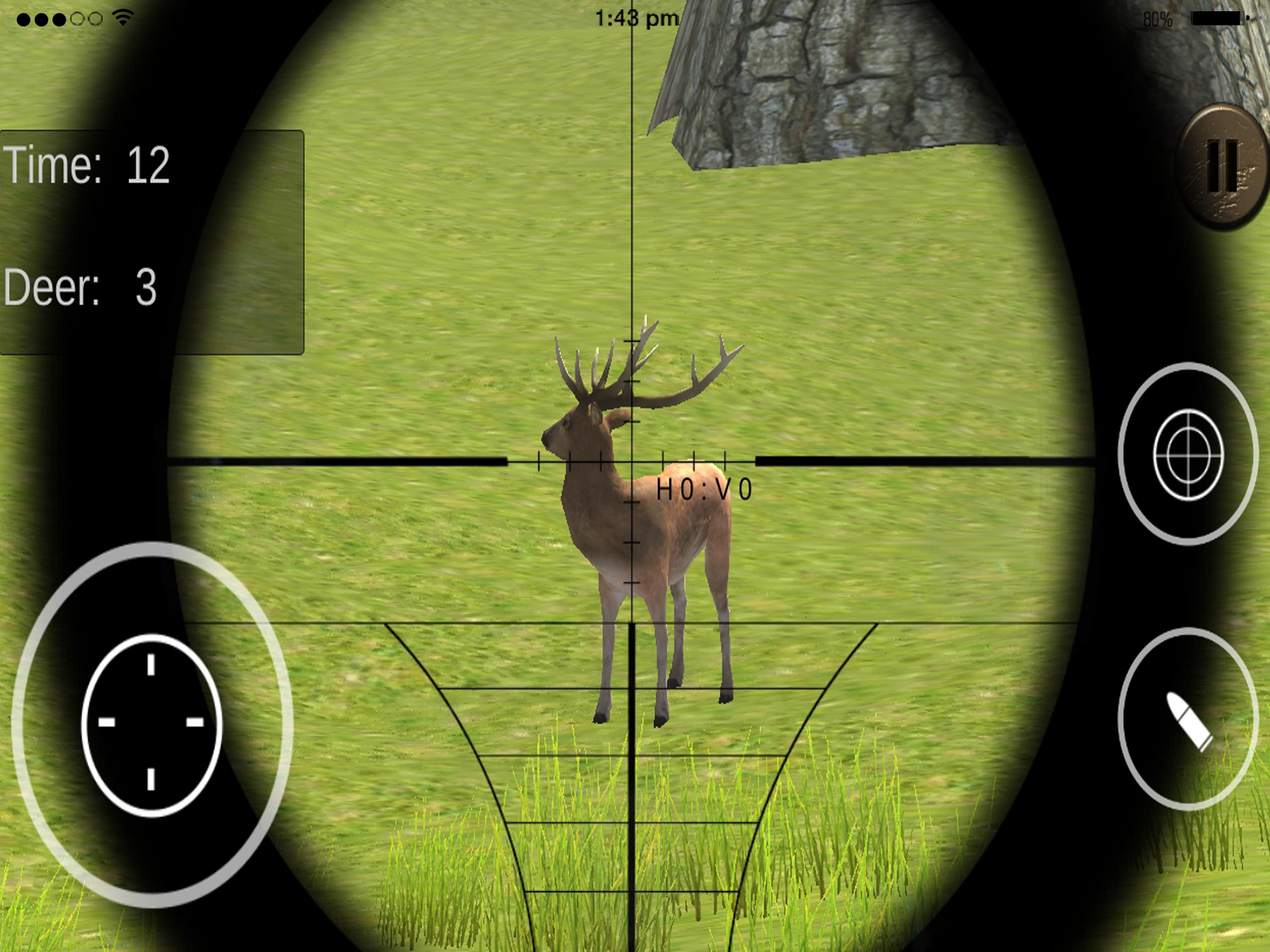 Wild Deer Sniper Hunting :