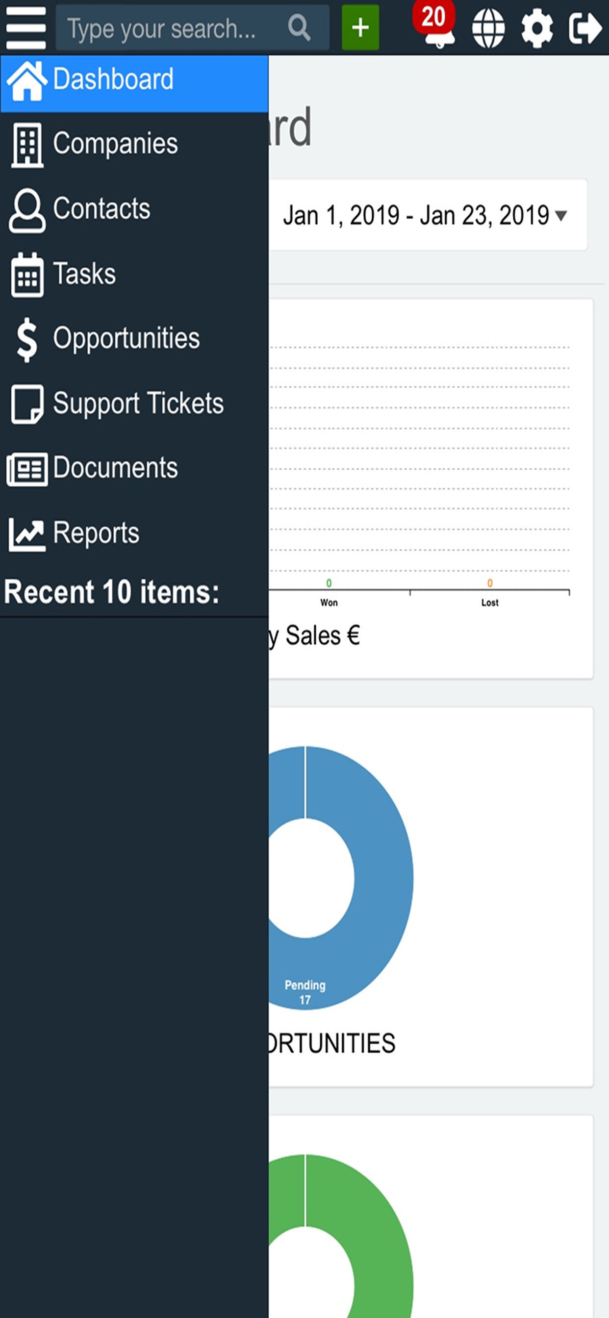 Zimplu CRM screenshot 10