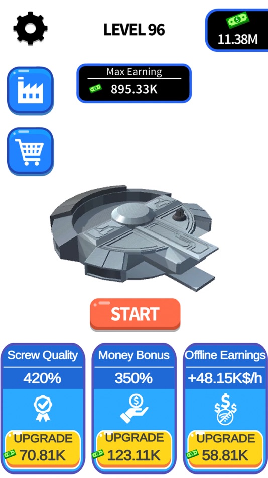 #3. Screw Factory (iOS) 由: BAP