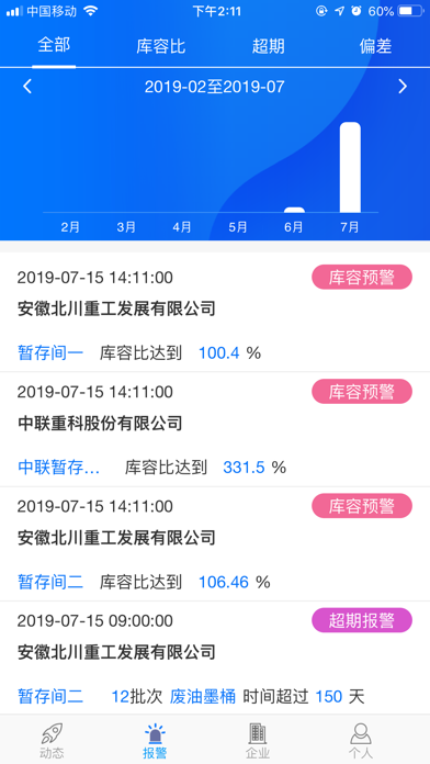 危险废物贮存智能监管 app screenshot 3