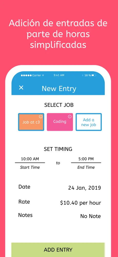Registro de Trabajo - Worklog